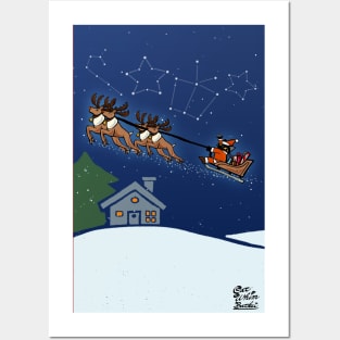 Whim Santa Posters and Art